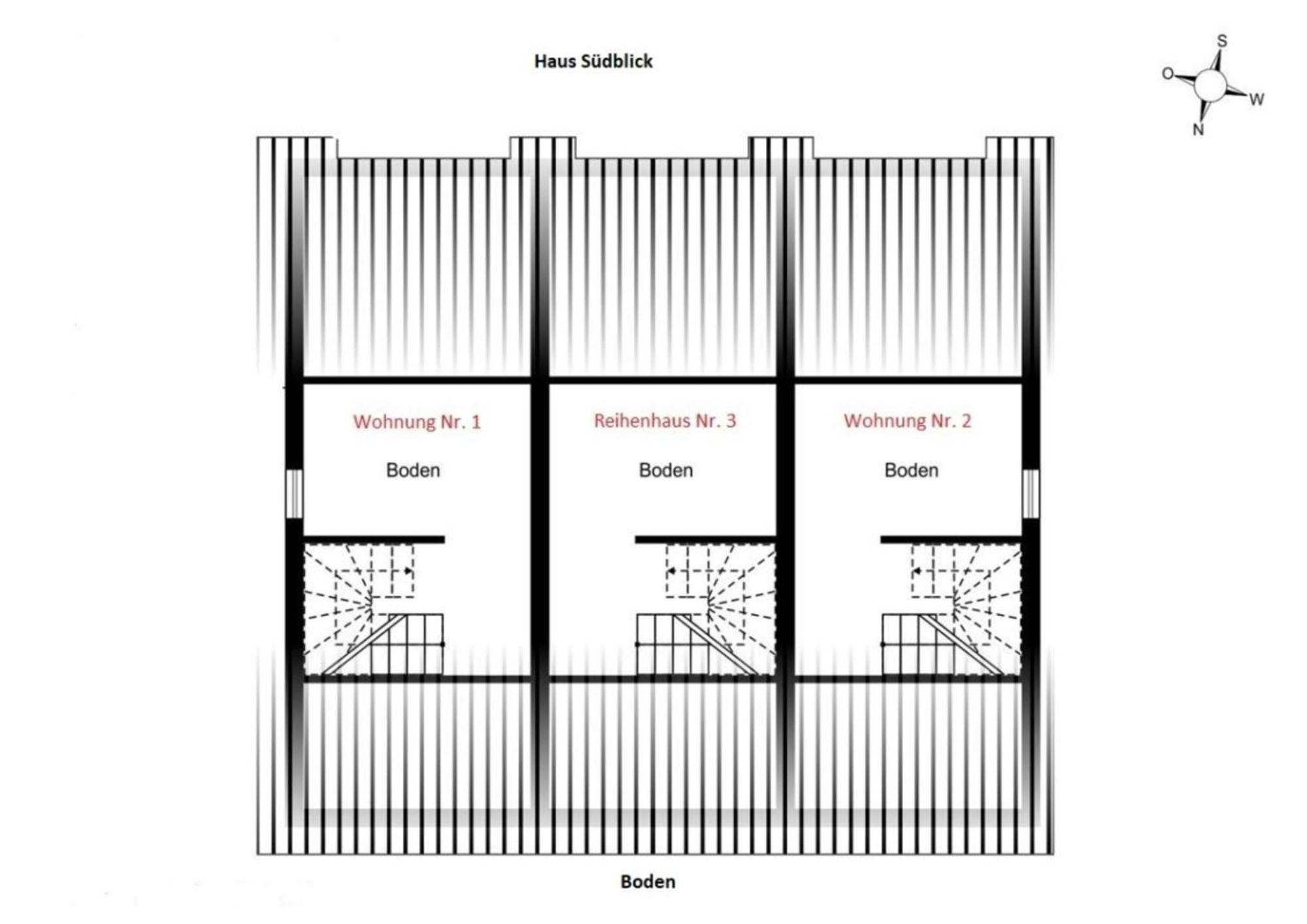 Haus Suedblick, Nr 2 Lejlighed Werdum Eksteriør billede