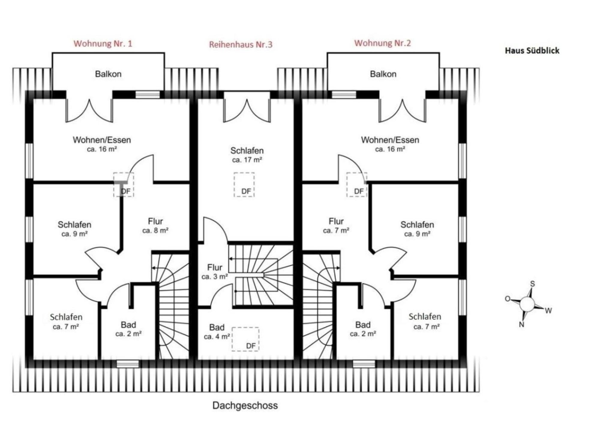 Haus Suedblick, Nr 2 Lejlighed Werdum Eksteriør billede